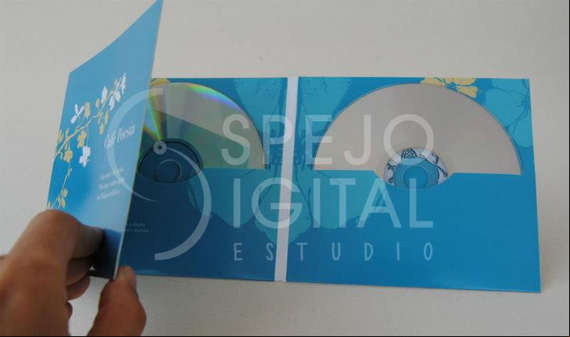 PK08. Digifile CD 3 cuerpos y 2 discos