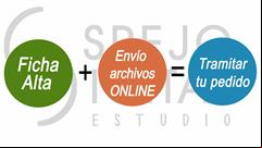 Tramitar pedido CD, DVD, USB, Blu Ray, Espejo Digital Estudio